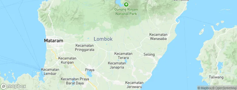 Mujur, Indonesia Map