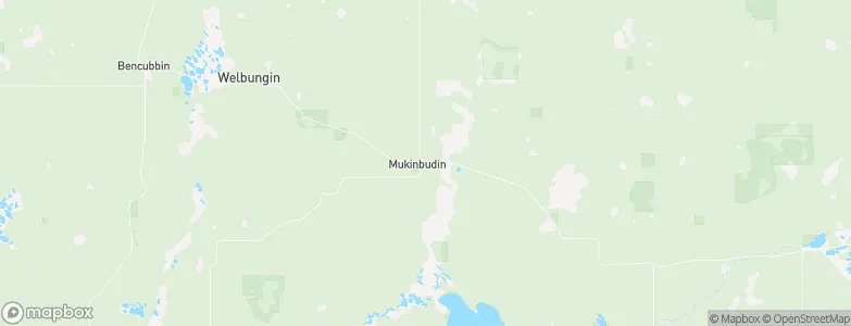 Mukinbudin, Australia Map