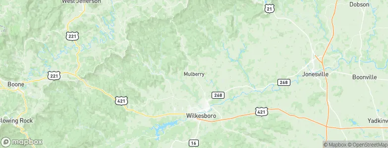 Mulberry, United States Map