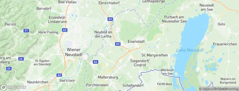 Müllendorf, Austria Map