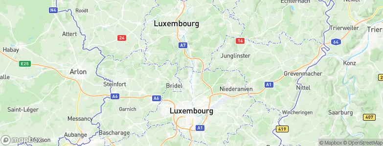 Müllendorf, Luxembourg Map