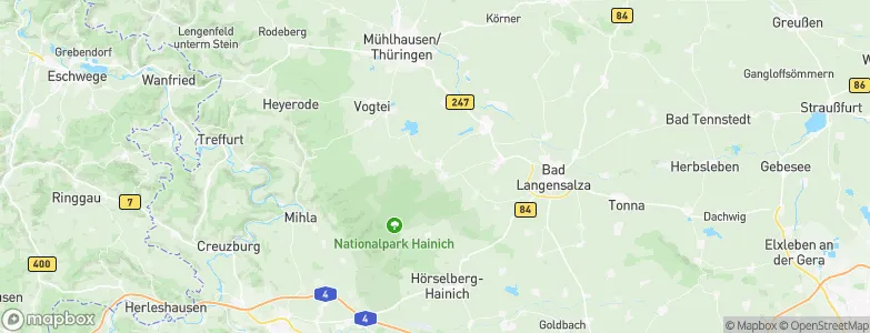 Mülverstedt, Germany Map