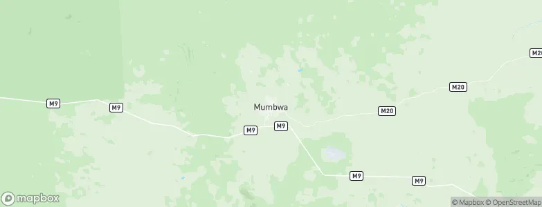 Mumbwa, Zambia Map