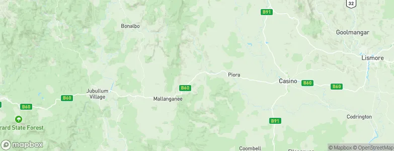 Mummulgum, Australia Map