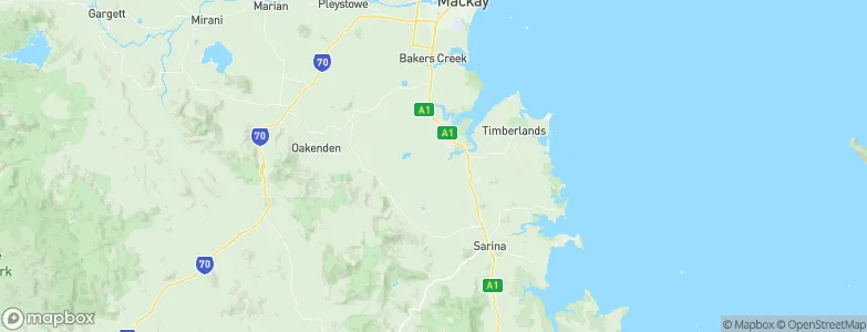 Munbura, Australia Map