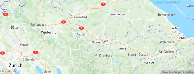 Münchwilen (TG), Switzerland Map