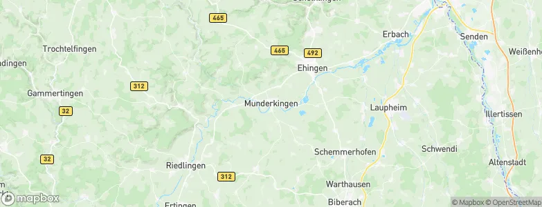 Munderkingen, Germany Map