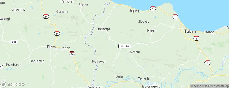 Mundri, Indonesia Map