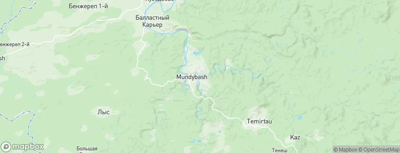 Mundybash, Russia Map