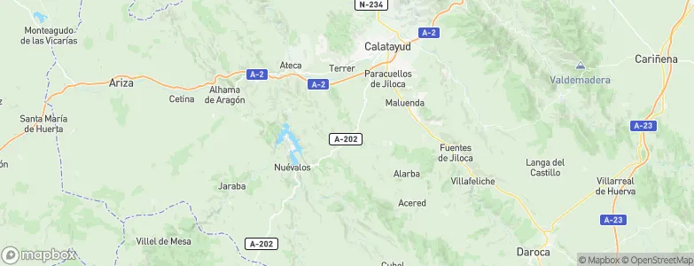 Munébrega, Spain Map