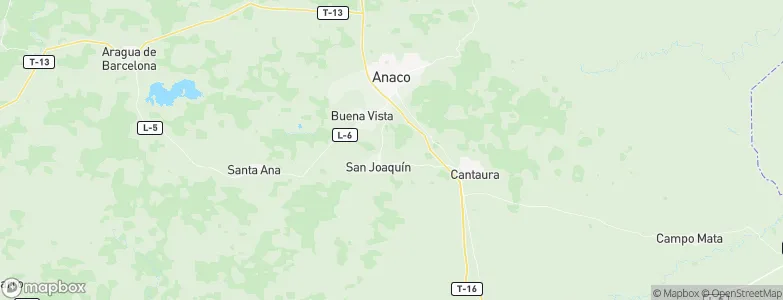 Municipio Anaco, Venezuela Map