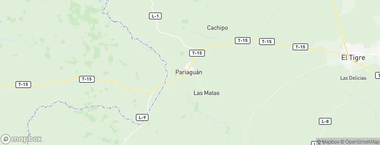 Municipio Francisco de Miranda, Venezuela Map