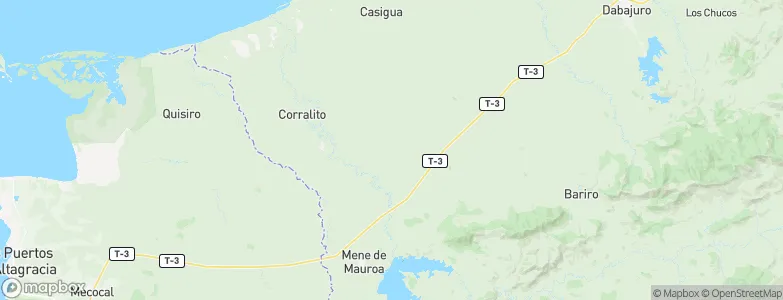 Municipio Mauroa, Venezuela Map