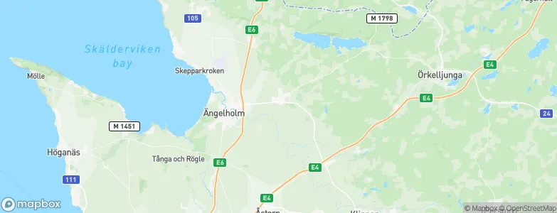 Munka-Ljungby, Sweden Map