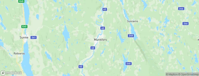 Munkfors, Sweden Map