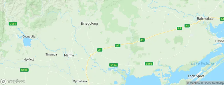 Munro, Australia Map