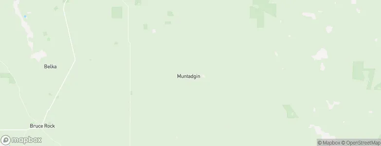 Muntadgin, Australia Map