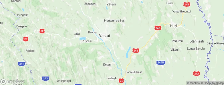 Muntenii de Jos, Romania Map