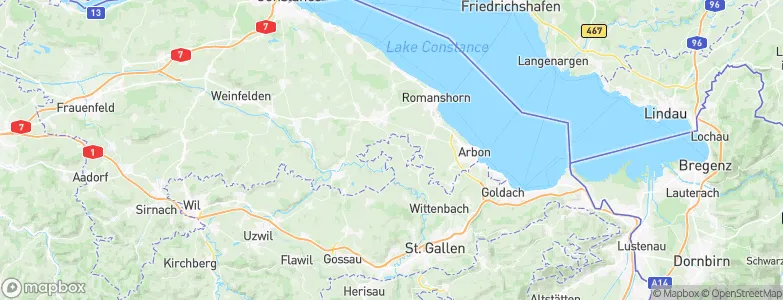 Muolen, Switzerland Map