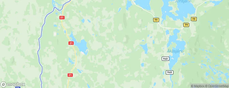 Muonio, Finland Map