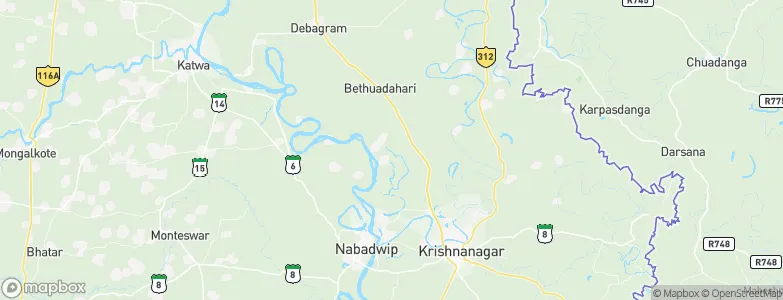 Muragācha, India Map