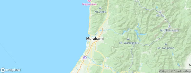 Murakami, Japan Map