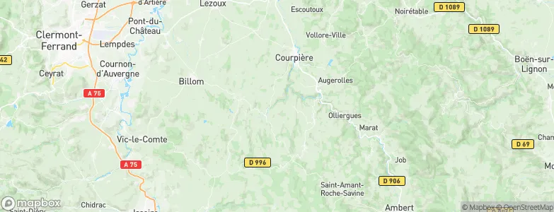 Murat, France Map