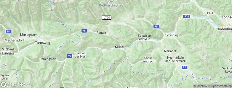 Murau, Austria Map