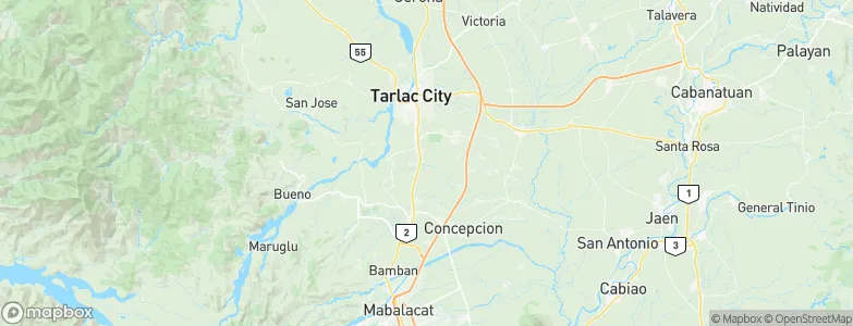 Murcia, Philippines Map