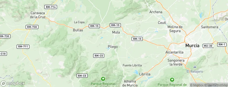 Murcia, Spain Map