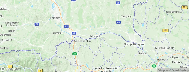 Mureck, Austria Map