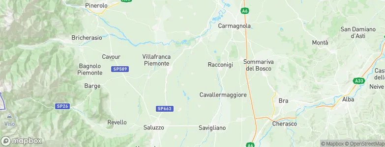 Murello, Italy Map