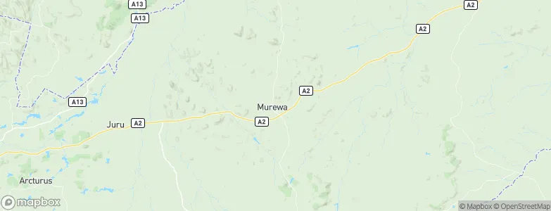 Murewa, Zimbabwe Map