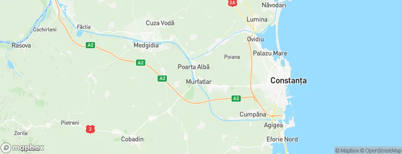 Murfatlar, Romania Map