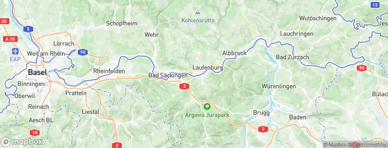 Murg, Germany Map