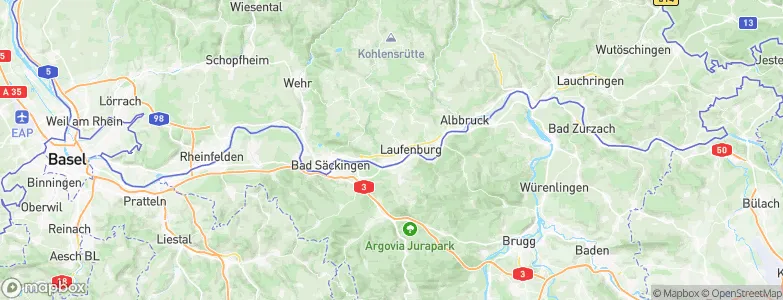 Murg, Germany Map