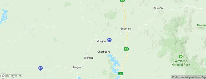 Murgon, Australia Map
