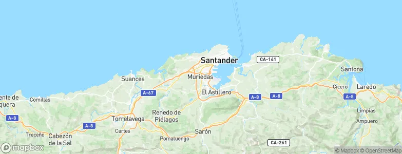 Muriedas, Spain Map