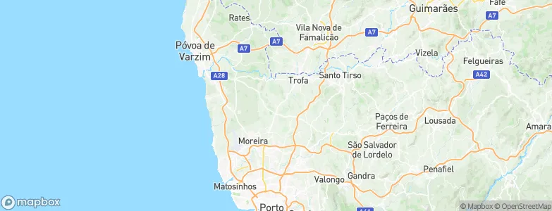Muro, Portugal Map