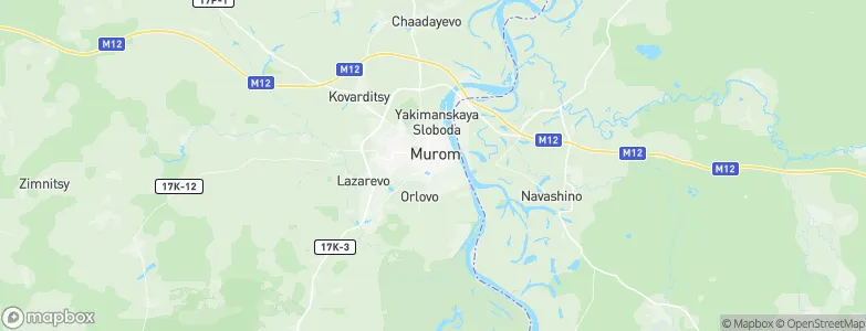 Murom, Russia Map
