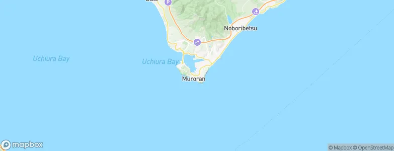 Muroran, Japan Map