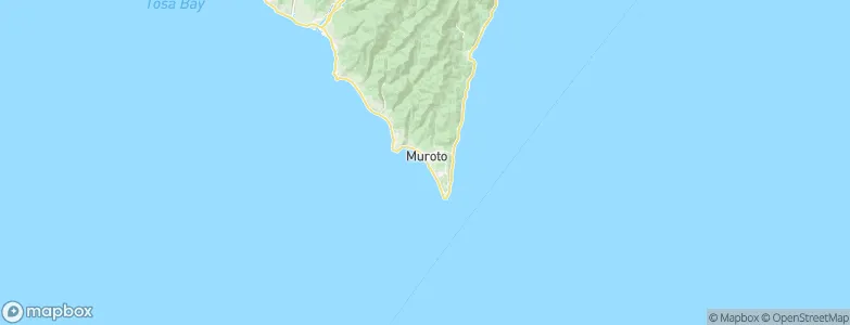 Muroto-misakicho, Japan Map