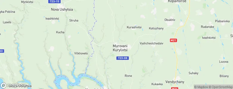 Murovani Kurylivtsi, Ukraine Map