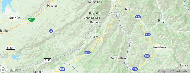 Murree, Pakistan Map