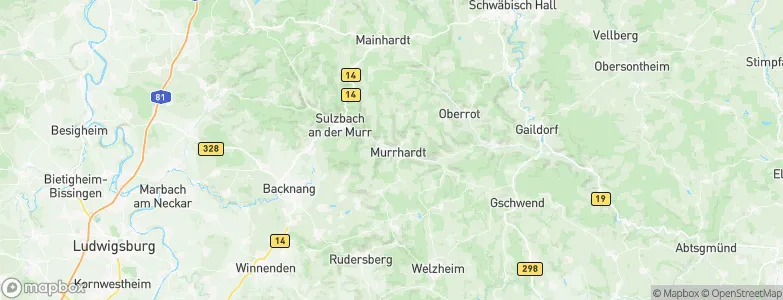 Murrhardt, Germany Map