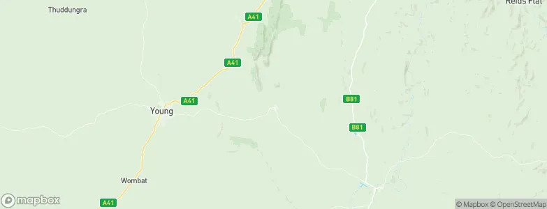 Murringo, Australia Map