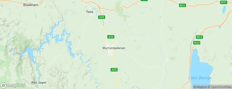 Murrumbateman, Australia Map