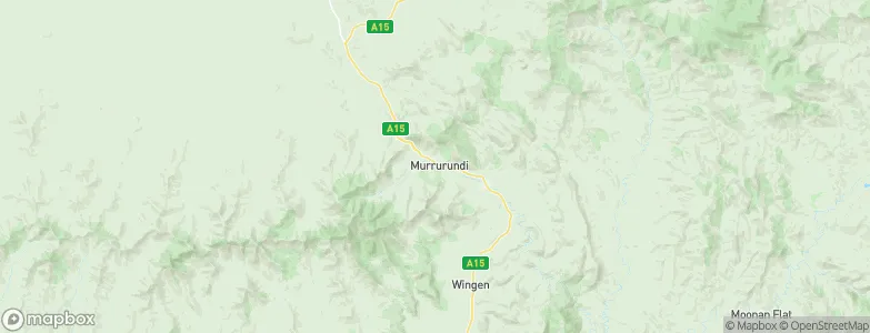 Murrurundi, Australia Map