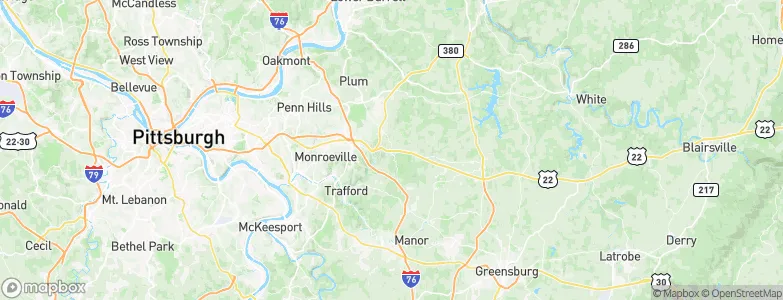 Murrysville, United States Map