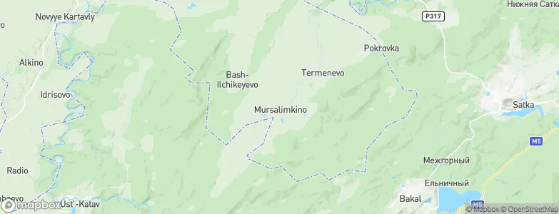 Mursalimkino, Russia Map